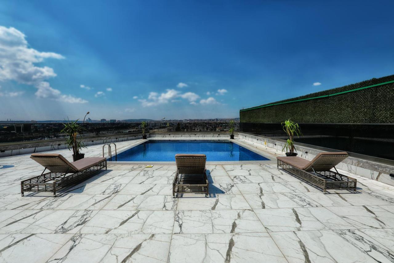 The Green Park Γκαζιαντέπ Εξωτερικό φωτογραφία Rooftop pool