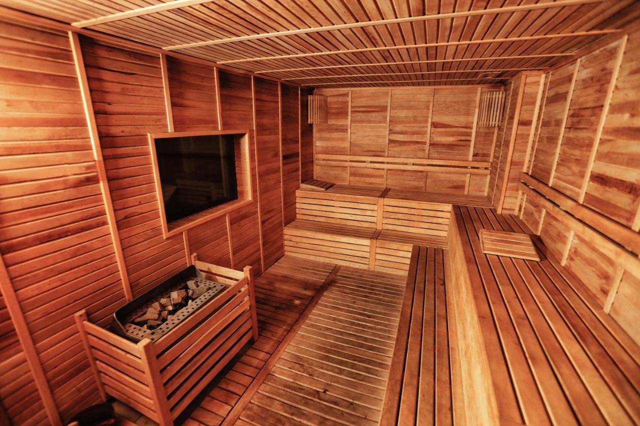 The Green Park Γκαζιαντέπ Εξωτερικό φωτογραφία A modern Finnish sauna
