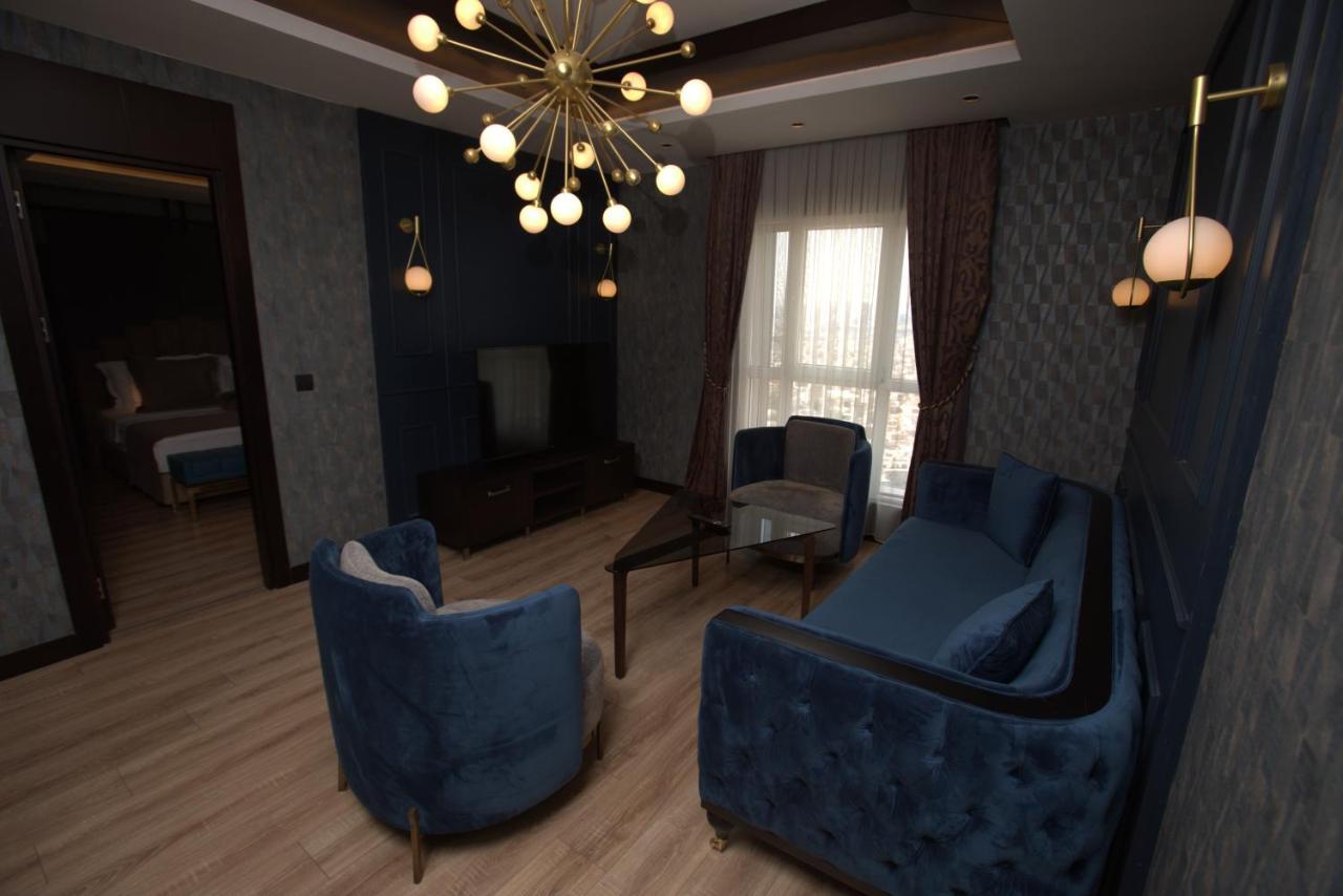The Green Park Γκαζιαντέπ Εξωτερικό φωτογραφία A 3D rendering of a living room